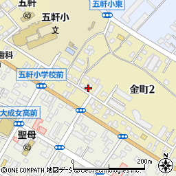 茨城県水戸市金町2丁目3-33周辺の地図