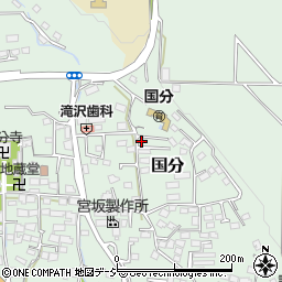 長野県上田市国分744-15周辺の地図