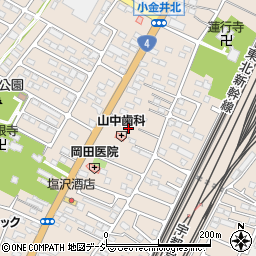 栃木県下野市小金井2964周辺の地図