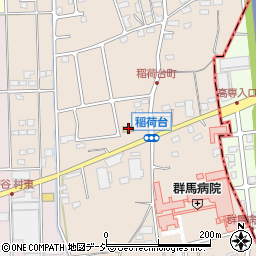 セブンイレブン高崎稲荷台町店周辺の地図