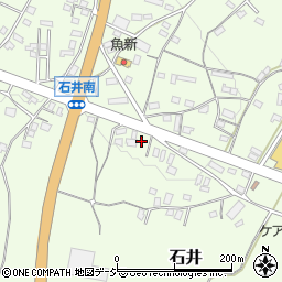 茨城県笠間市石井363周辺の地図