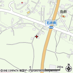 茨城県笠間市石井301周辺の地図