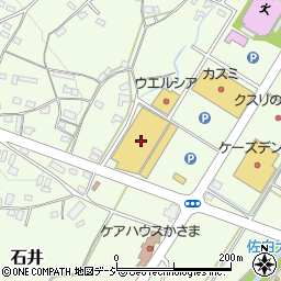 茨城県笠間市石井2138周辺の地図