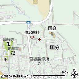 長野県上田市国分742周辺の地図