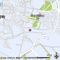 石川県小松市千木野町る周辺の地図