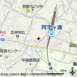 茨城県ひたちなか市阿字ケ浦町213周辺の地図