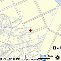 石川県小松市日末町チ周辺の地図