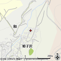 長野県東御市姫子沢2860周辺の地図