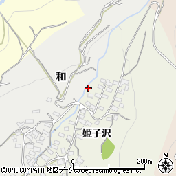 長野県東御市姫子沢2857周辺の地図