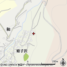 長野県東御市姫子沢2841周辺の地図