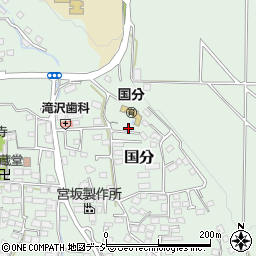 長野県上田市国分744-13周辺の地図