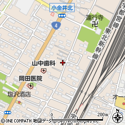 栃木県下野市小金井2959-3周辺の地図