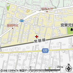 茨城県水戸市東赤塚17周辺の地図