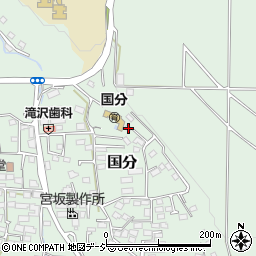 長野県上田市国分747周辺の地図