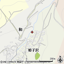 長野県東御市姫子沢2855周辺の地図
