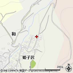 長野県東御市姫子沢2852周辺の地図