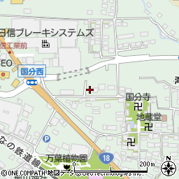 長野県上田市国分814周辺の地図