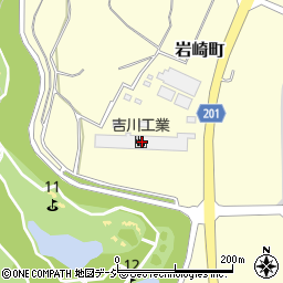 吉川工業株式会社　岩崎工場周辺の地図