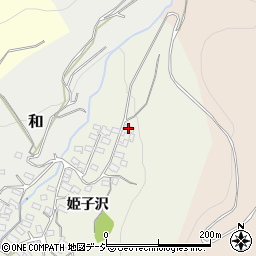 長野県東御市姫子沢2842周辺の地図
