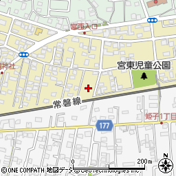 茨城県水戸市東赤塚25周辺の地図