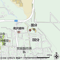 長野県上田市国分745-7周辺の地図