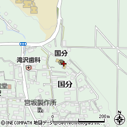 長野県上田市国分745周辺の地図
