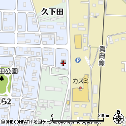 栃木県　警察本部真岡警察署さくら駐在所周辺の地図