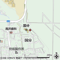 長野県上田市国分720-5周辺の地図