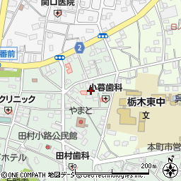栃木県栃木市万町29周辺の地図