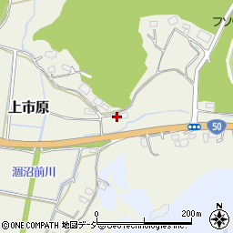 茨城県笠間市上市原1472周辺の地図