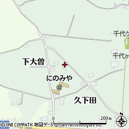 栃木県真岡市久下田1782-6周辺の地図