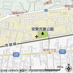 茨城県水戸市東赤塚2198周辺の地図