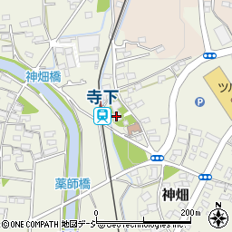 超誓寺周辺の地図
