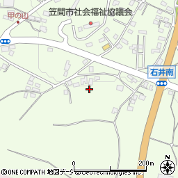 茨城県笠間市石井524周辺の地図