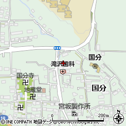 長野県上田市国分741周辺の地図