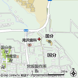 長野県上田市国分740周辺の地図