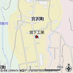 宮下工業周辺の地図