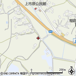茨城県笠間市上市原1999周辺の地図