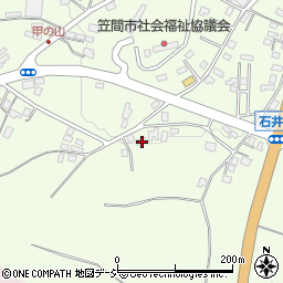茨城県笠間市石井523周辺の地図