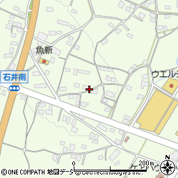 茨城県笠間市石井425周辺の地図