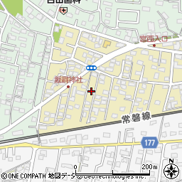 茨城県水戸市東赤塚2181周辺の地図