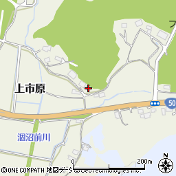 茨城県笠間市上市原1470周辺の地図