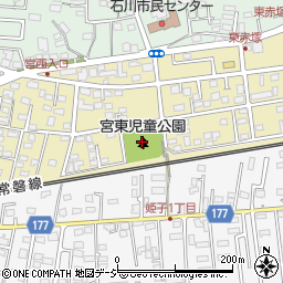 宮東児童公園便所周辺の地図