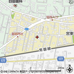 茨城県水戸市東赤塚232周辺の地図