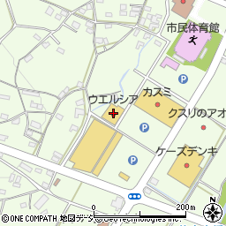 茨城県笠間市石井2104周辺の地図