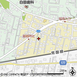 茨城県水戸市東赤塚2180周辺の地図