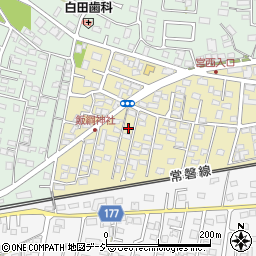 茨城県水戸市東赤塚2180周辺の地図