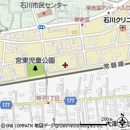 茨城県水戸市東赤塚2206周辺の地図