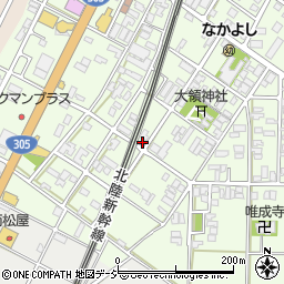 石川県小松市大領町そ周辺の地図