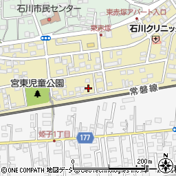 茨城県水戸市東赤塚2207-3周辺の地図